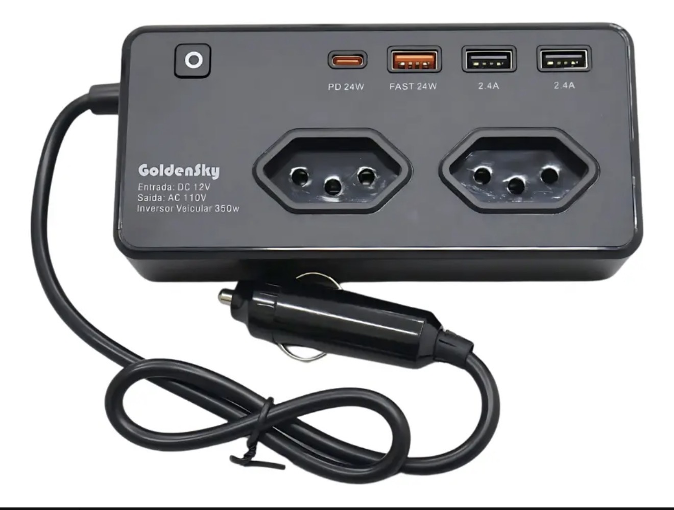Inversor Conversor 350w 12v para 110v